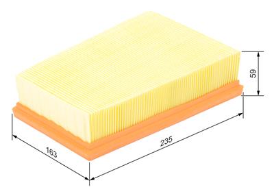 BOSCH F 026 400 126 Číslo výrobce: S 0126. EAN: 4047024713178.