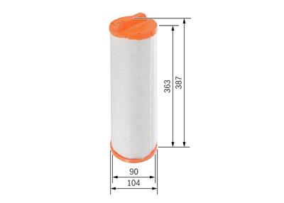 BOSCH F 026 400 340 Číslo výrobce: S 0340. EAN: 3165143283547.