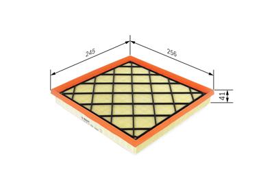 BOSCH F 026 400 351 Číslo výrobce: S 0351. EAN: 4047025243902.