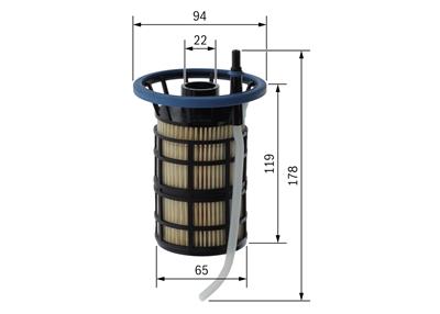 BOSCH F 026 402 291 Číslo výrobce: N 2291. EAN: 4047026555837.