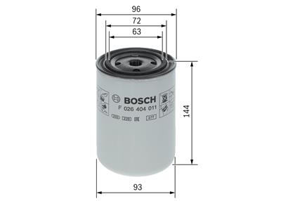 BOSCH F 026 404 011 Číslo výrobce: Z 4011. EAN: 4047024373723.