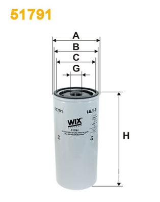 WIX FILTERS 51791 EAN: 765809517912.