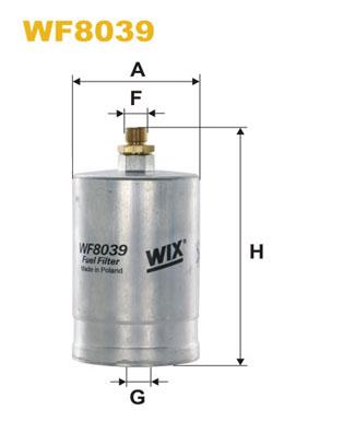 WIX FILTERS WF8039 EAN: 5050026006123.