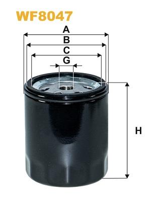 WIX FILTERS WF8047 EAN: 5050026006208.