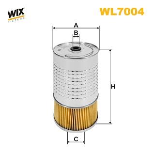 WIX FILTERS WL7004 EAN: 5050026007533.