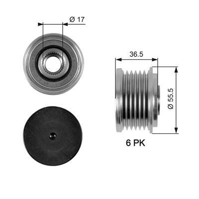 GATES OAP7049 Číslo výrobce: 7789-10013. EAN: 5414465895333.