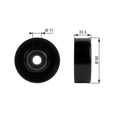GATES T38033 Číslo výrobce: 7803-21033. EAN: 5414465681516.