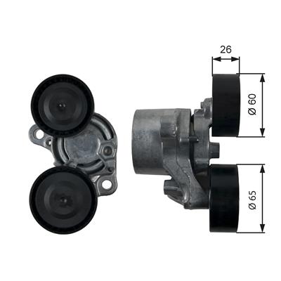 GATES T39199 Číslo výrobce: 7808-21599. EAN: 5414465067570.