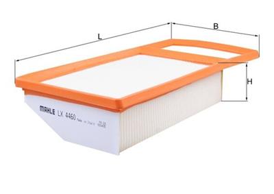 KNECHT LX 4460 Číslo výrobce: 72443697. EAN: 4009026972496.