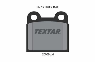 TEXTAR 2000906 Číslo výrobce: 20009. EAN: 4019722264726.