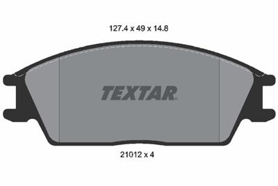 TEXTAR 2101204 Číslo výrobce: 21012. EAN: 4019722153341.
