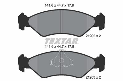 TEXTAR 2120203 Číslo výrobce: 21202. EAN: 4019722080036.