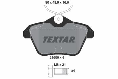 TEXTAR 2160601 Číslo výrobce: 21606. EAN: 4019722085376.
