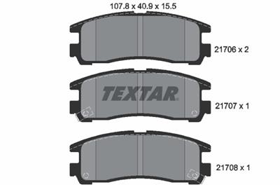 TEXTAR 2170602 Číslo výrobce: 21706. EAN: 4019722202711.