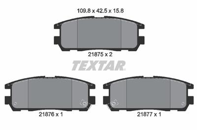 TEXTAR 2187501 Číslo výrobce: 21875. EAN: 4019722224782.