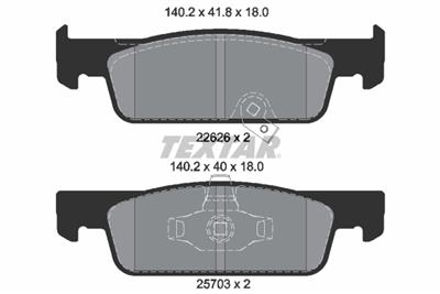 TEXTAR 2262601 Číslo výrobce: 22626. EAN: 4019722492259.