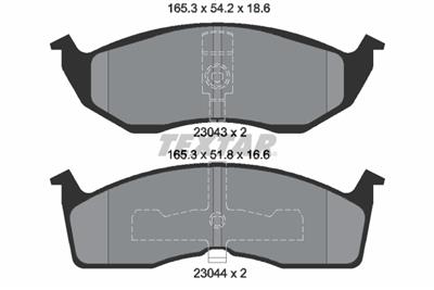 TEXTAR 2304301 Číslo výrobce: 23043. EAN: 4019722241574.