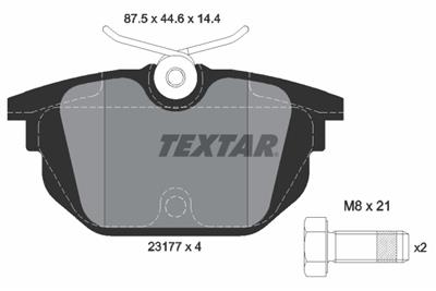 TEXTAR 2317703 Číslo výrobce: 23177. EAN: 4019722257094.
