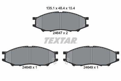 TEXTAR 2464701 Číslo výrobce: 24647. EAN: 4019722443794.