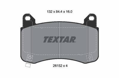 TEXTAR 2615201 Číslo výrobce: 26152. EAN: 4019722549298.