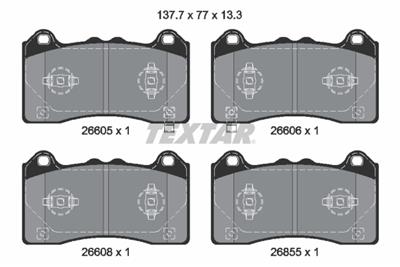 TEXTAR 2660501 Číslo výrobce: 26605.
