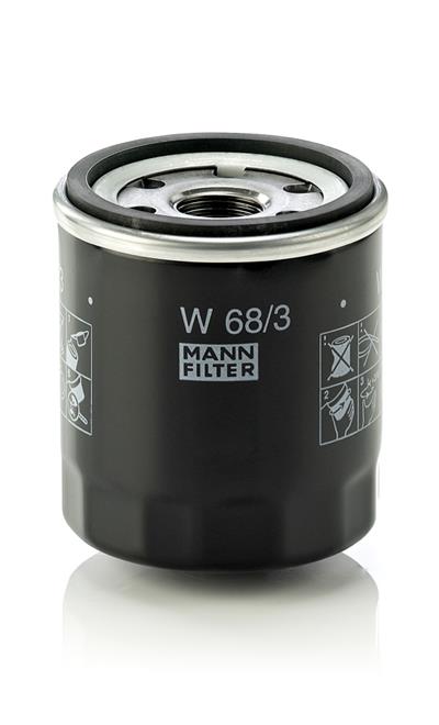 MANN-FILTER W 68/3 EAN: 4011558759308.