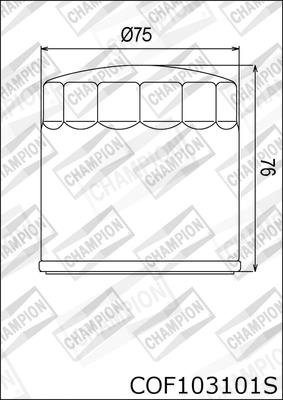 CHAMPION COF103101S Číslo výrobce: COF103101S. EAN: 4044197803927.