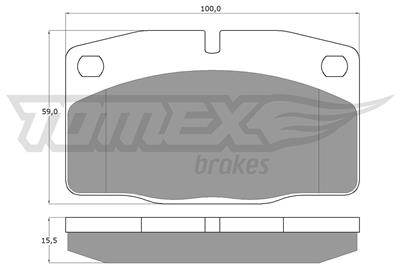 TOMEX Brakes TX 10-13 Číslo výrobce: 10-13. EAN: 5906485550045.