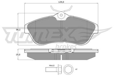 TOMEX Brakes TX 13-29 Číslo výrobce: 13-29. EAN: 5906485555699.