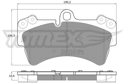TOMEX Brakes TX 14-31 Číslo výrobce: 14-31. EAN: 5906485559260.