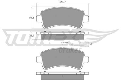TOMEX Brakes TX 18-11 Číslo výrobce: 18-11. EAN: 5901646646308.
