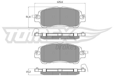 TOMEX Brakes TX 18-26 Číslo výrobce: 18-26. EAN: 5901646646957.