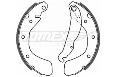 TOMEX Brakes TX 20-17 Číslo výrobce: 20-17. EAN: 5906485554166.