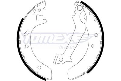 TOMEX Brakes TX 20-51 Číslo výrobce: 20-51. EAN: 5906485554500.