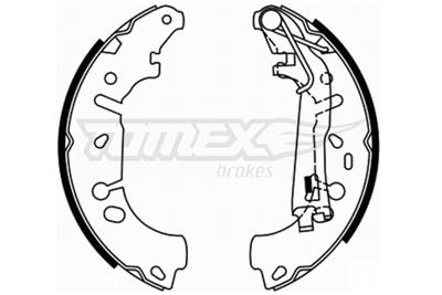 TOMEX Brakes TX 21-85 Číslo výrobce: 21-85. EAN: 5906485557549.