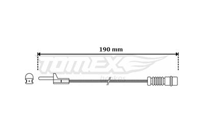 TOMEX Brakes TX 30-09 Číslo výrobce: 30-09. EAN: 5906485556108.