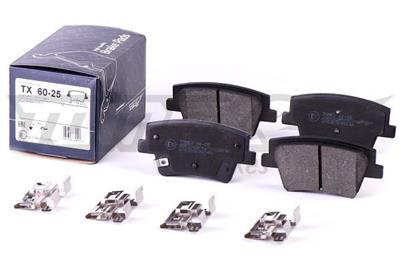 TOMEX Brakes TX 60-25 Číslo výrobce: 24000. EAN: 5901646609167.