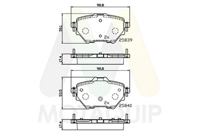 MOTAQUIP LVXL1760 EAN: 5056462421742.