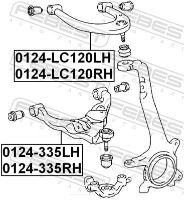 FEBEST 0124-LC120RH EAN: 4056111048864.