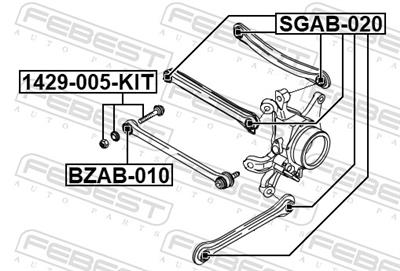 FEBEST 1429-005-KIT EAN: 4056111159096.