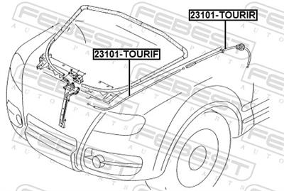 FEBEST 23101-TOURIF EAN: 4056111145426.
