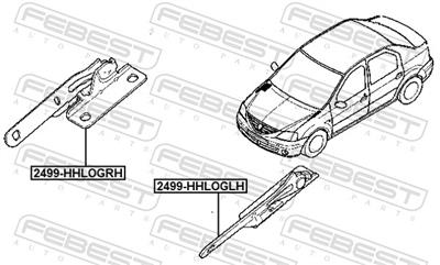 FEBEST 2499-HHLOGLH EAN: 4056111162638.