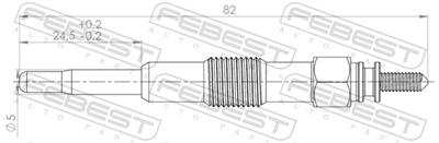 FEBEST 28642-004 EAN: 4056111166551.