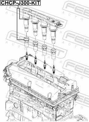 FEBEST CHCP-J300-KIT EAN: 4056111127637.
