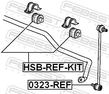 FEBEST HSB-REF-KIT EAN: 4056111097701.