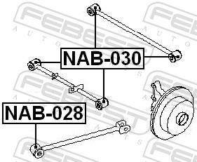 FEBEST NAB-030 EAN: 4056111010557.