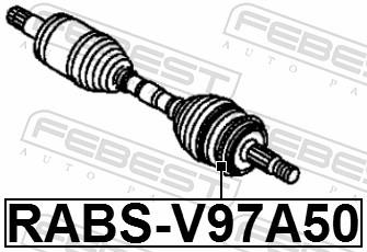 FEBEST RABS-V97A50 EAN: 4056111057842.