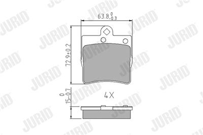 JURID 571925J Číslo výrobce: 21919. EAN: 3306435041562.