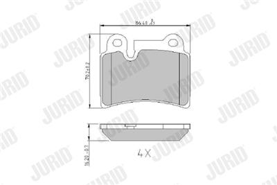 JURID 573297J Číslo výrobce: 24097. EAN: 3306437154093.