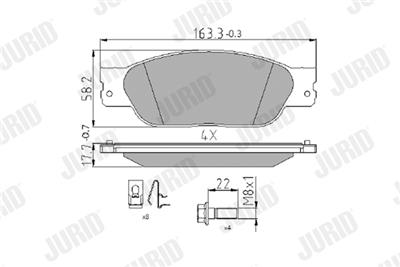 JURID 573934J Číslo výrobce: 23423. EAN: 4060426401993.